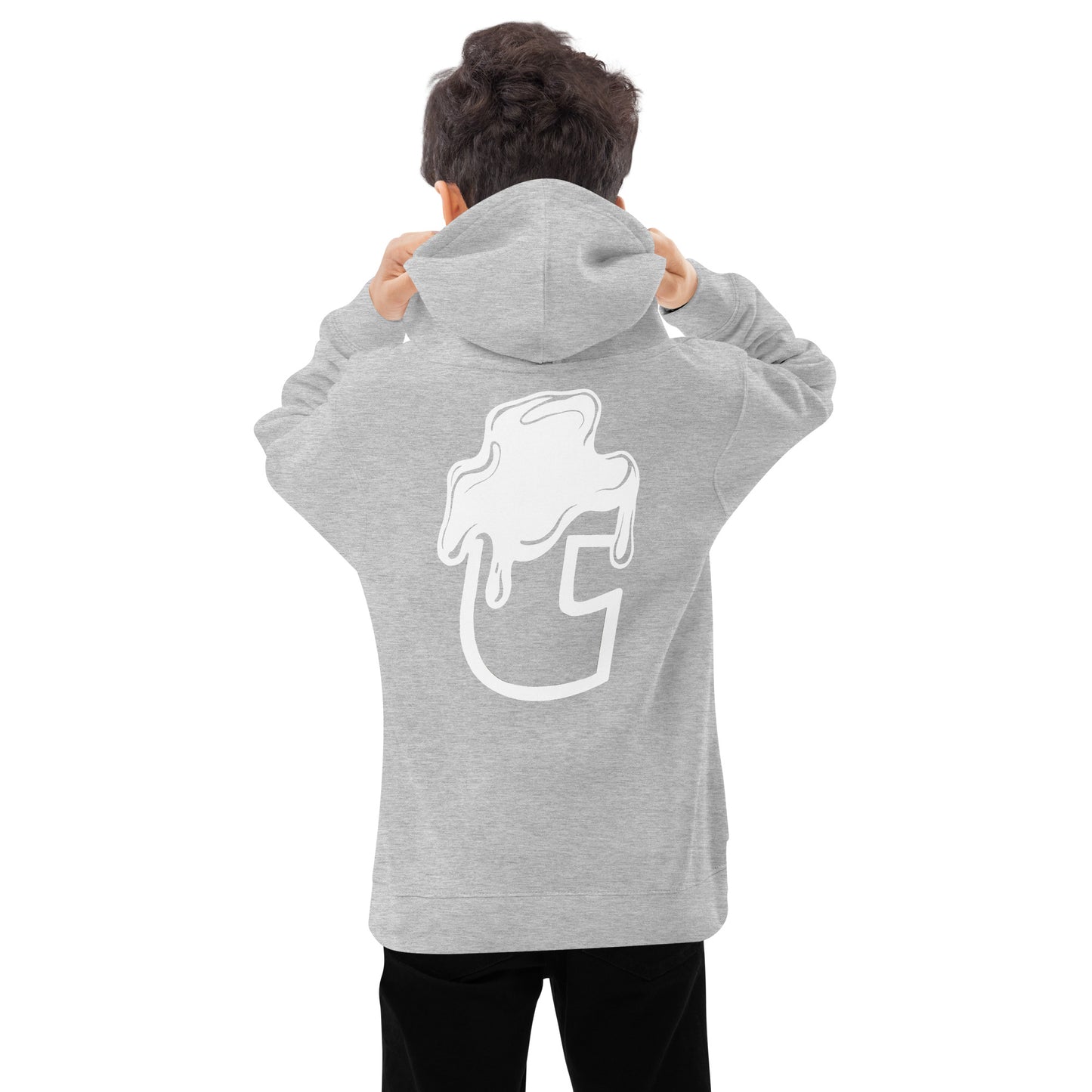 Dirty T Hoodie - Kids White