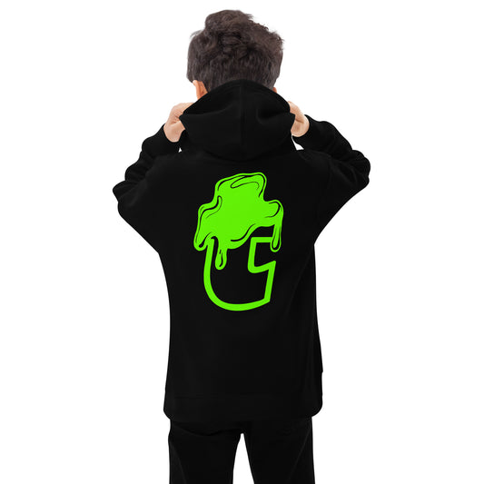 Dirty T Hoodie - Kids Slime Green