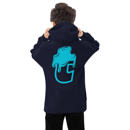 Dirty T Hoodie - Kids Ocean Blue