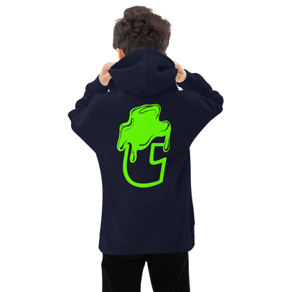 Dirty T Hoodie - Kids Slime Green