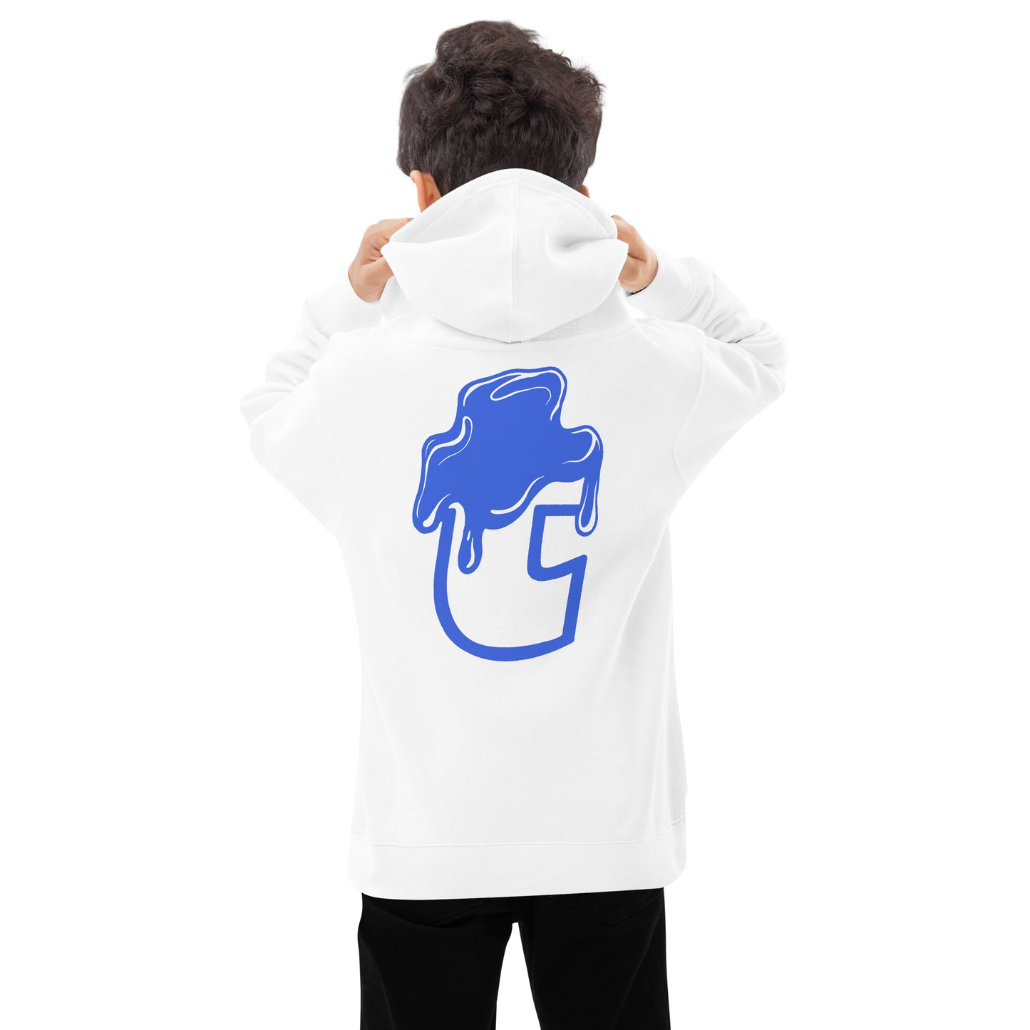 Dirty T Hoodie - Kids Blue