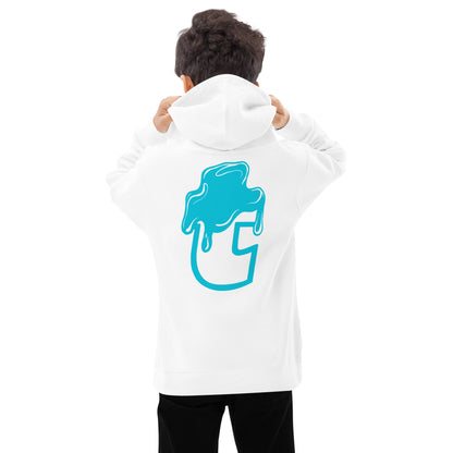 Dirty T Hoodie - Kids Ocean Blue