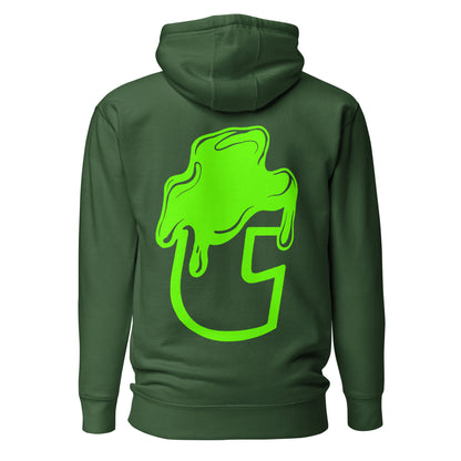 Dirty T Hoodie - Slime Green